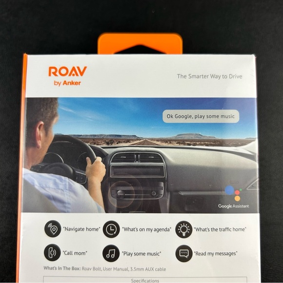 Roav by Anker 2-Port USB Bolt Charger with Google Assistant - Picture 8 of 11